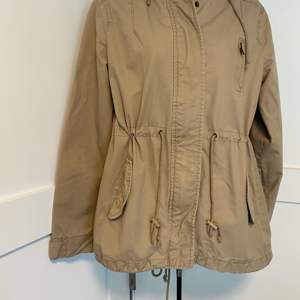 Tan Utility Jacket Size Large - Picture 10 of 10